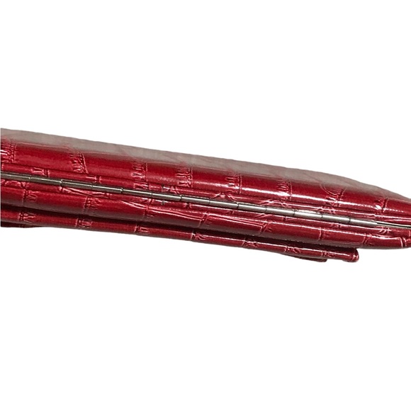 The Metropolitan Faux Snakeskin Red Wallet 😍host-pick! - Picture 4 of 11